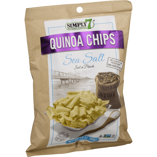 slide 6 of 18, Simply7 Sea Salt Quinoa Chips 3.5 oz, 3.5 oz