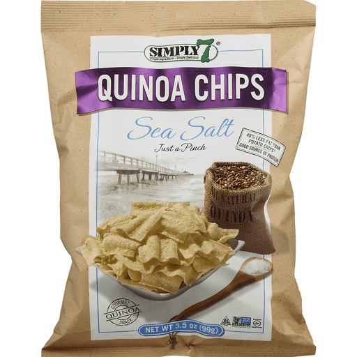 slide 5 of 18, Simply7 Sea Salt Quinoa Chips 3.5 oz, 3.5 oz