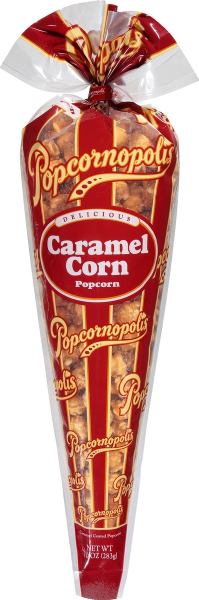 slide 1 of 14, Popcornopolis Caramel Corn Popcorn 10 oz, 10 oz