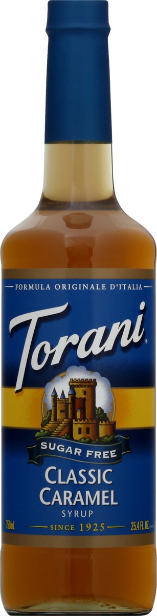 slide 11 of 13, Torani Sugar Free Classic Caramel Syrup 25.4 fl oz, 25.4 fl oz