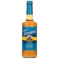 Torani Sugar Free Classic Caramel Syrup 25.4 fl oz