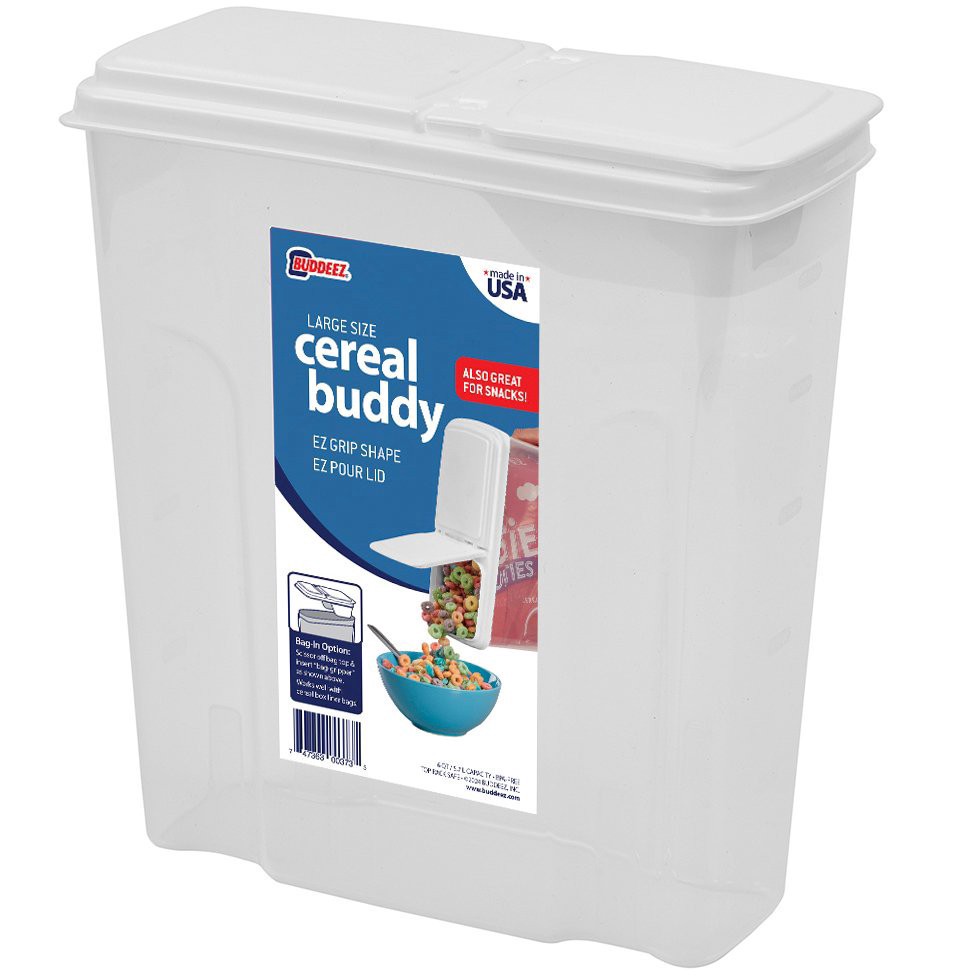 slide 1 of 1, BUDDEEZ Large Cereal Buddy, 6 qt
