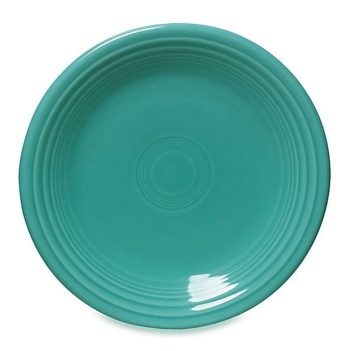 slide 1 of 1, Fiesta Salad Plate - Turquoise, 1 ct