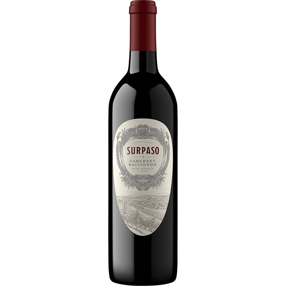 slide 1 of 1, Surpaso Cab Sauv Paso Robles, 750 ml