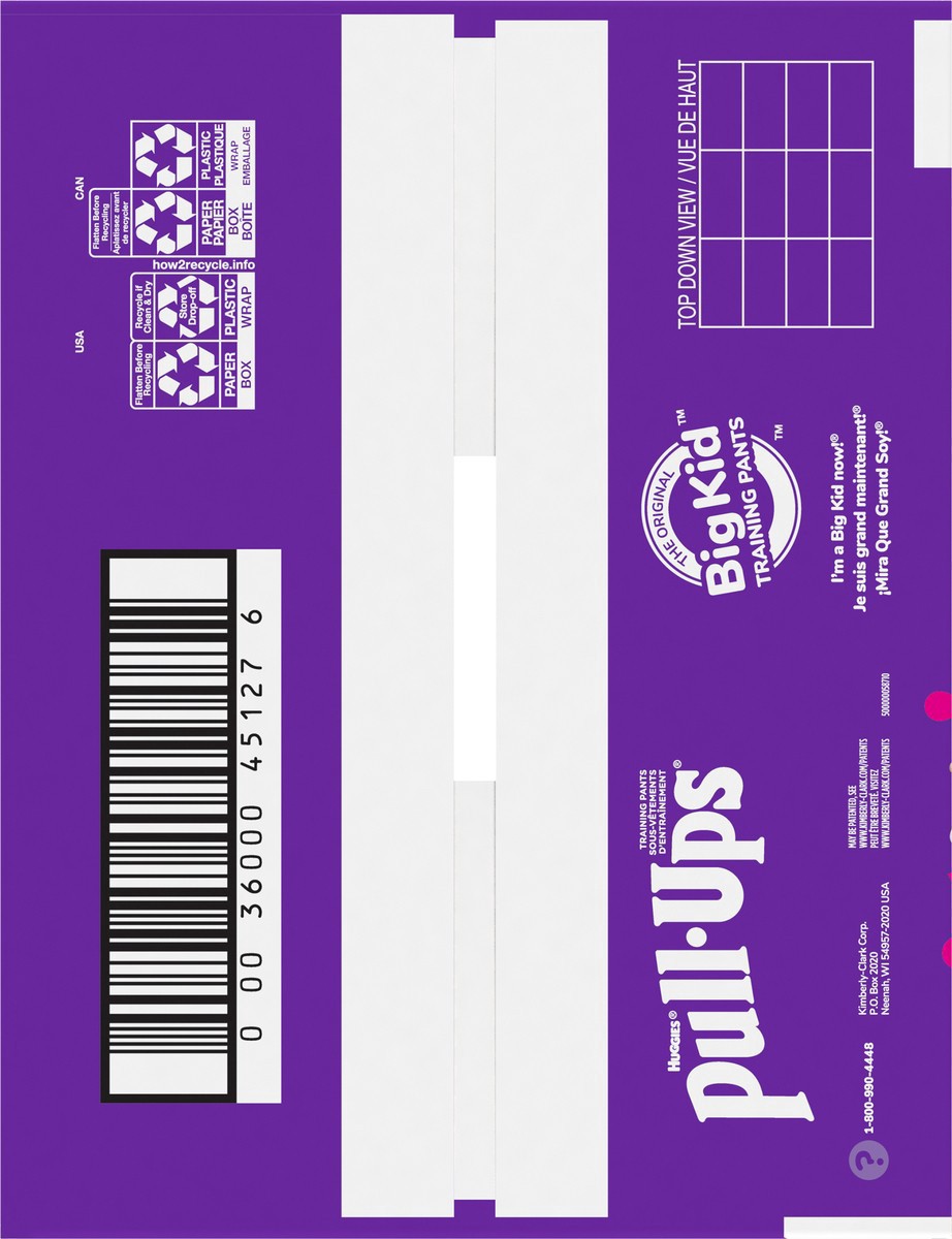 slide 5 of 9, Pull-Ups Girls Training Pants 3T-4T 66Ct, 66 ct