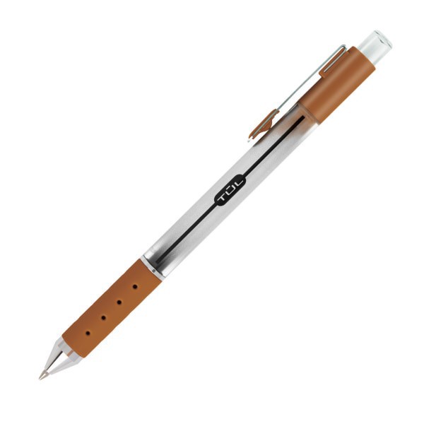 slide 8 of 10, TUL Retractable Gel Pens, Medium Point, Silver Barrel, Assorted Standard & Bright Ink Colors, Pack Of 14 Pens, 14 ct