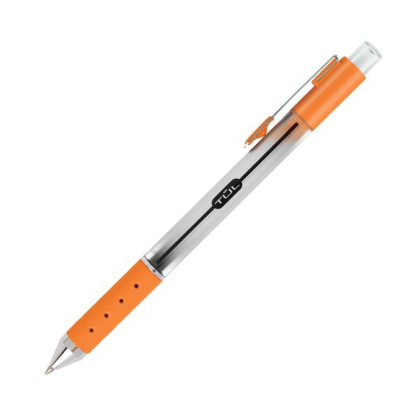 slide 7 of 10, TUL Retractable Gel Pens, Medium Point, Silver Barrel, Assorted Standard & Bright Ink Colors, Pack Of 14 Pens, 14 ct