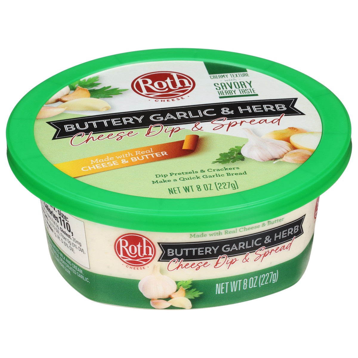 slide 6 of 13, Roth Chs Dip Btry Grc Hrb, 8 oz