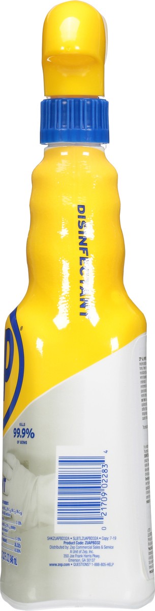 slide 9 of 12, Zep All-Purpose Bathroom Disinfectant Cleaner 1 qt Bottle, 1 qt