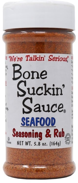 slide 1 of 1, Bone Suckin' Sauce Seasoning And Rub Seafood, 5.8 oz