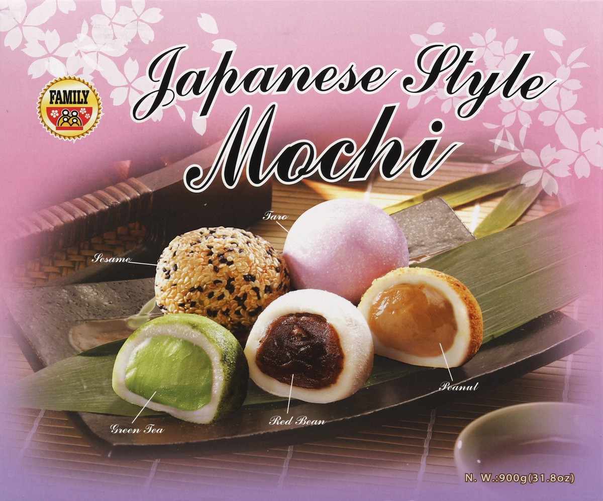 slide 4 of 4, Family Mochi Japanese Style Asst Flavors, 31.8 oz