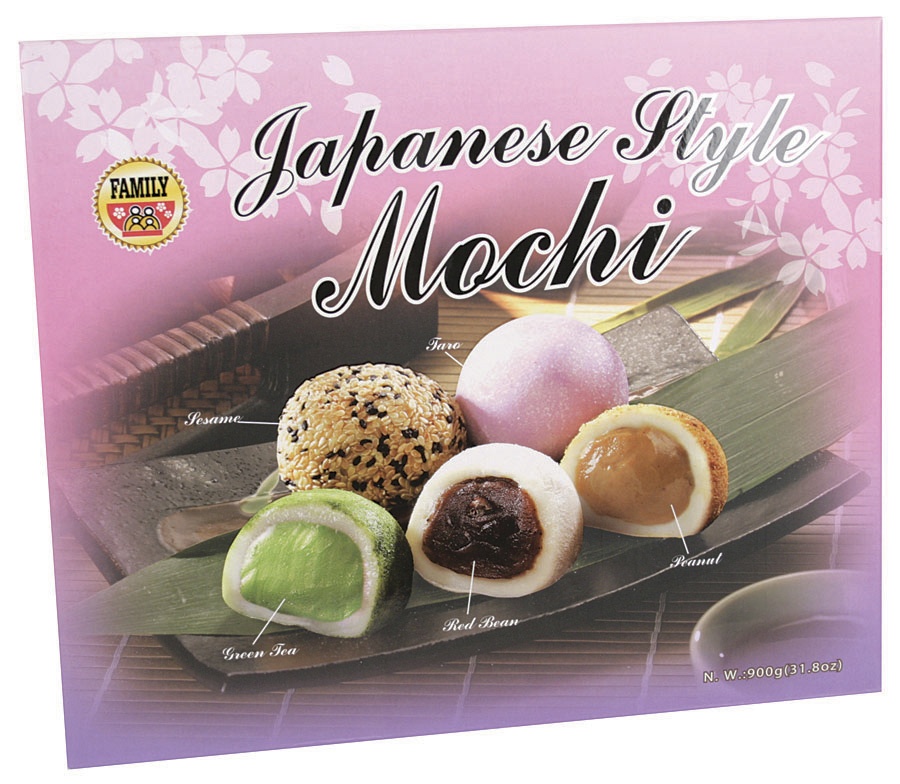 slide 1 of 4, Family Mochi Japanese Style Asst Flavors, 31.8 oz