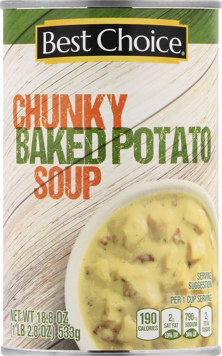 slide 5 of 10, Best Choice Chunky Baked Potato Soup, 18.8 oz