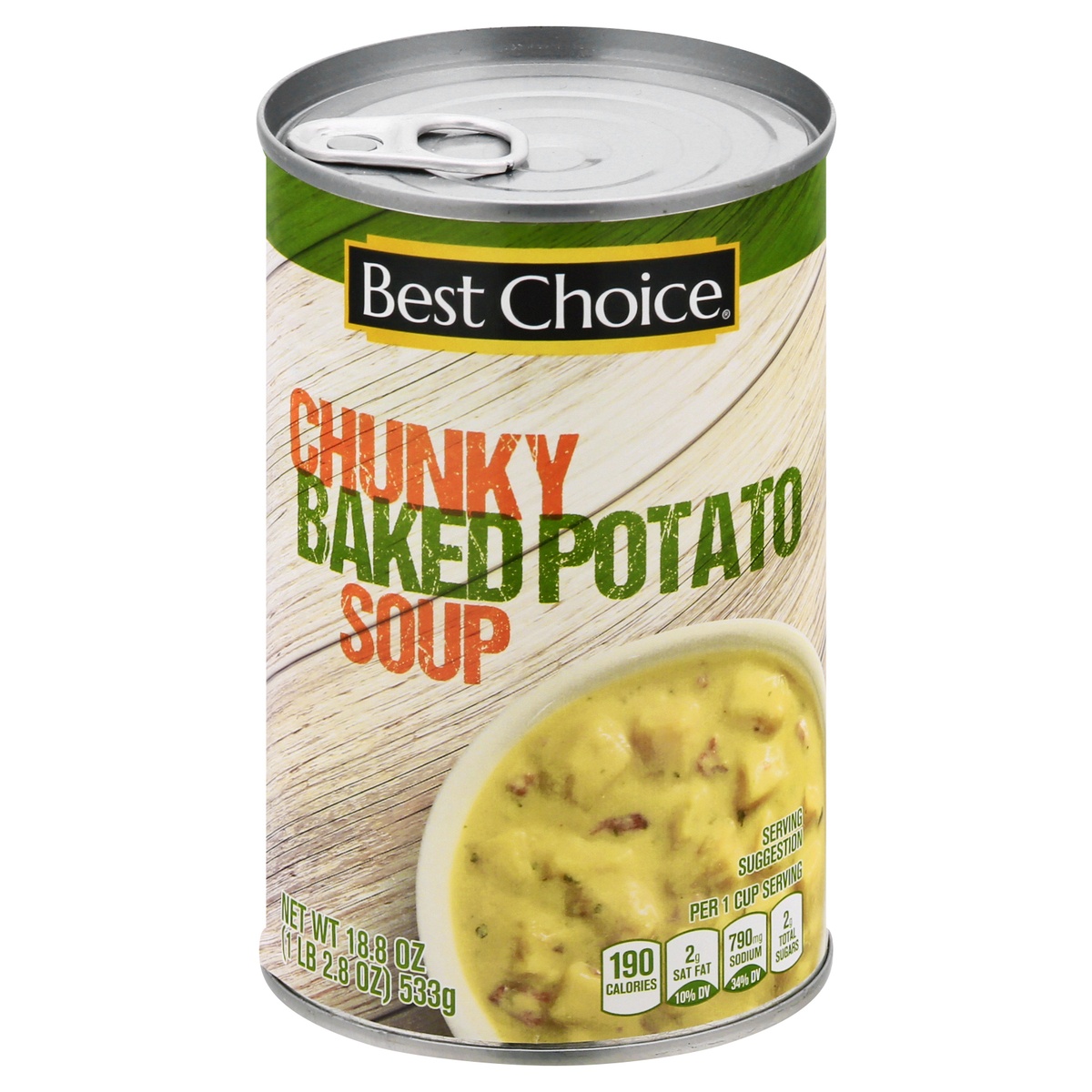 slide 1 of 10, Best Choice Chunky Baked Potato Soup, 18.8 oz