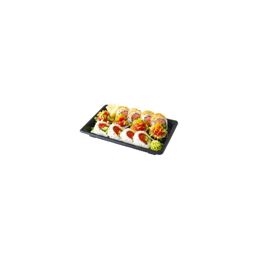 slide 1 of 1, AFC Spicy Roll Sushi Combo Box, 13.67 oz