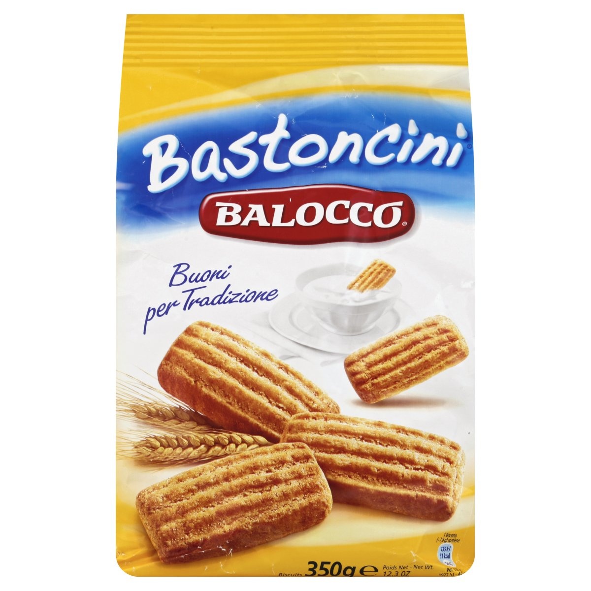 slide 1 of 1, Balocco Cookies Bastoncini, 12.3 oz