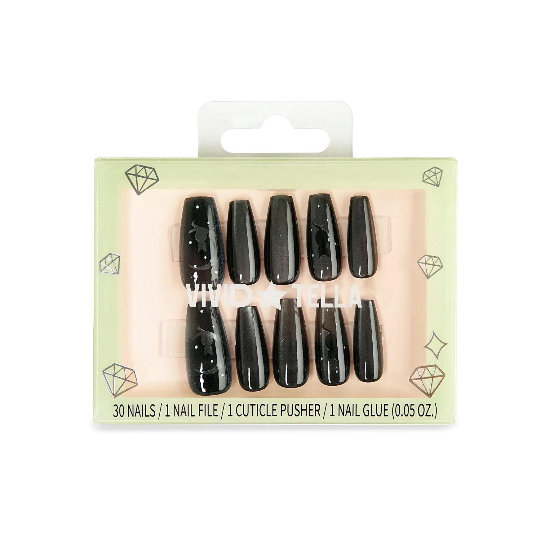 slide 1 of 1, Vivid Tella Nails - Lucky, 1 ct
