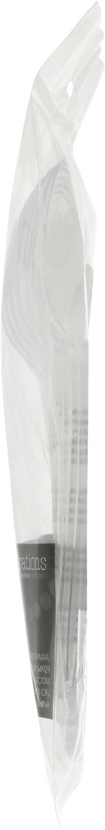 slide 10 of 11, Celebrations Clear Assorted Cutlery, 18 ct