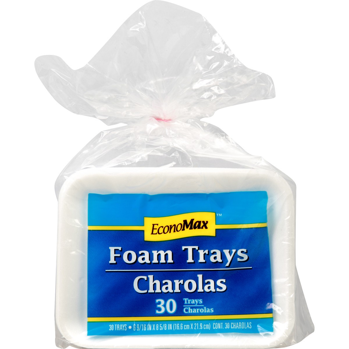 slide 3 of 6, EconoMax Trays, Foam, 30 ct