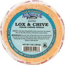 All Natural Cream Cheese Spread 7 oz