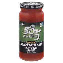 505 Southwestern Medium Restaurant Style Salsa 16 oz