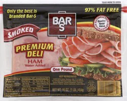Bar-S Ham 16 oz