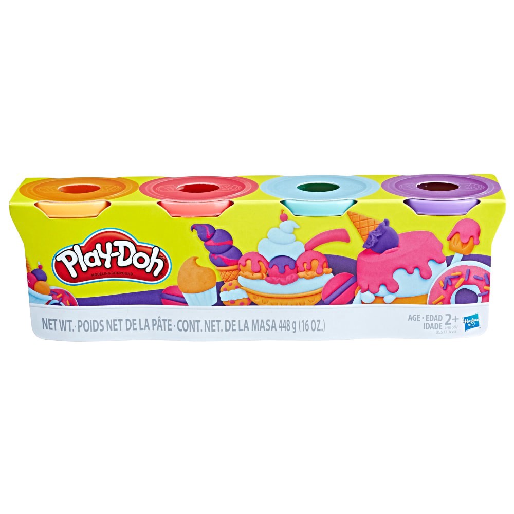 slide 1 of 2, Hasbro Play Doh 4Pk, 1 ct