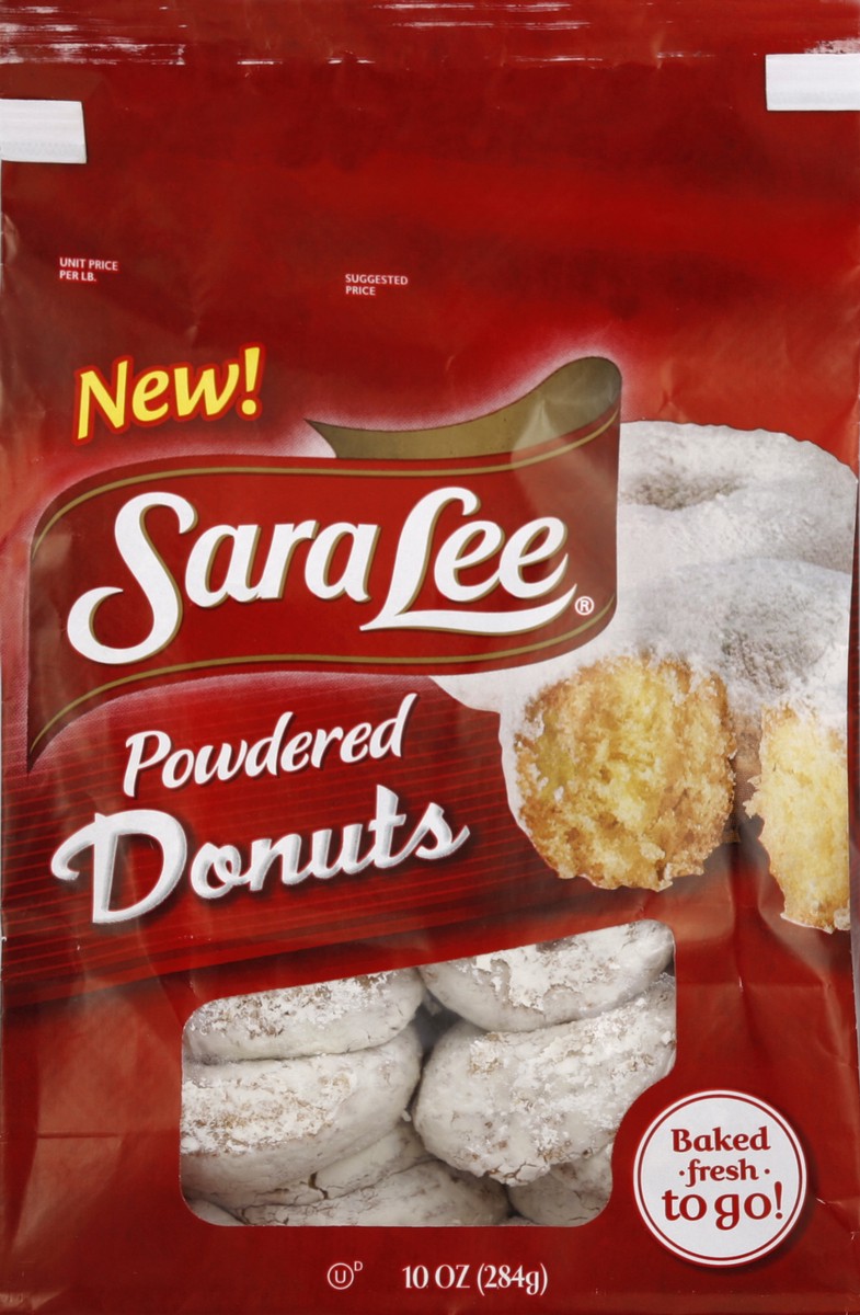 slide 4 of 4, Sara Lee Powdered Donuts, 10 oz