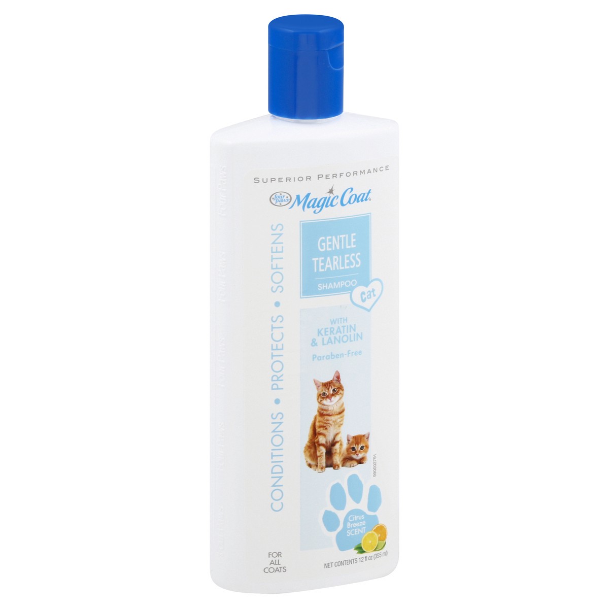 slide 11 of 11, Four Paws Gentle Tearless Cat Citrus Breeze Scent Shampoo 12 oz, 12 oz