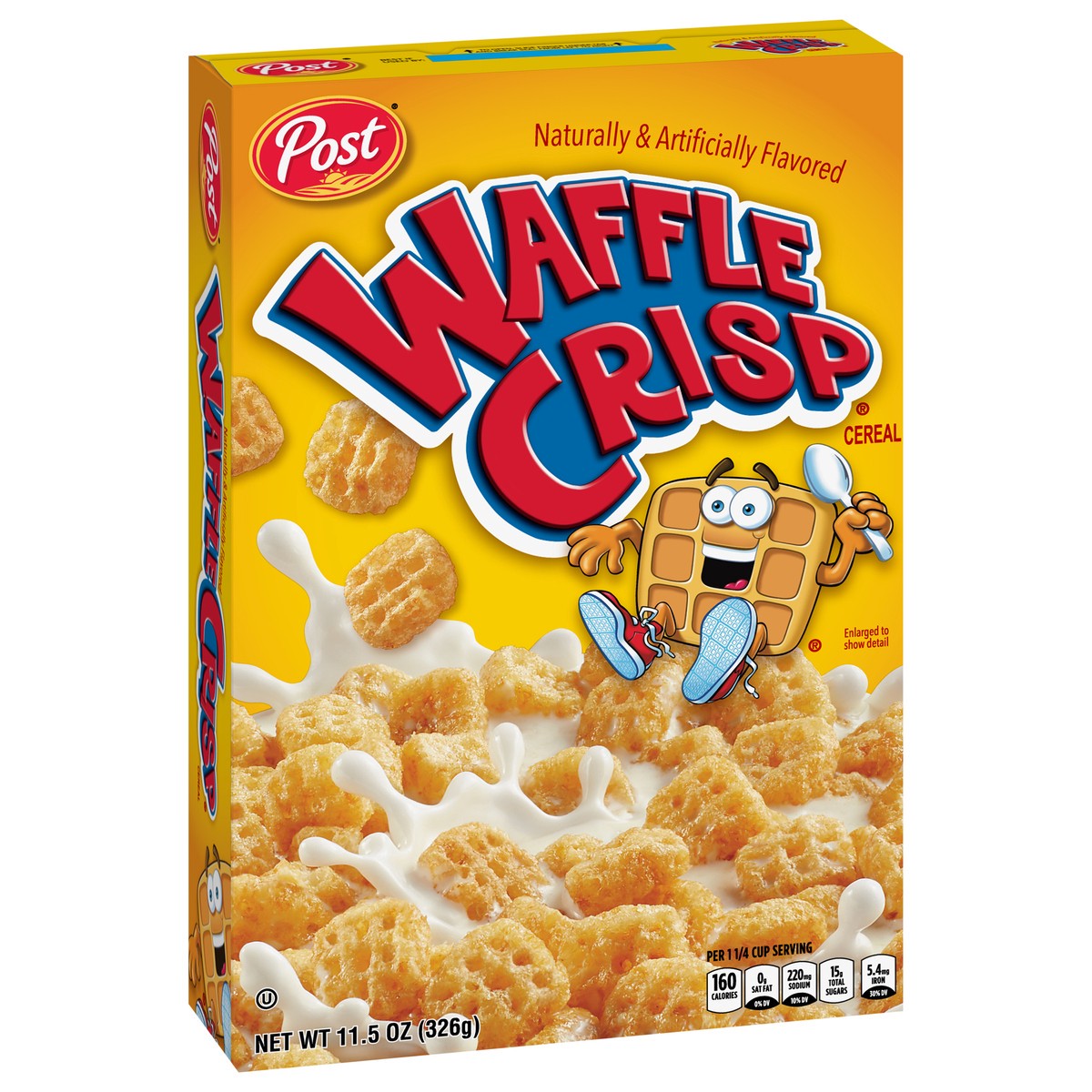 slide 5 of 9, Waffle Crisp Post Waffle Crisp Cereal, 11.5 oz