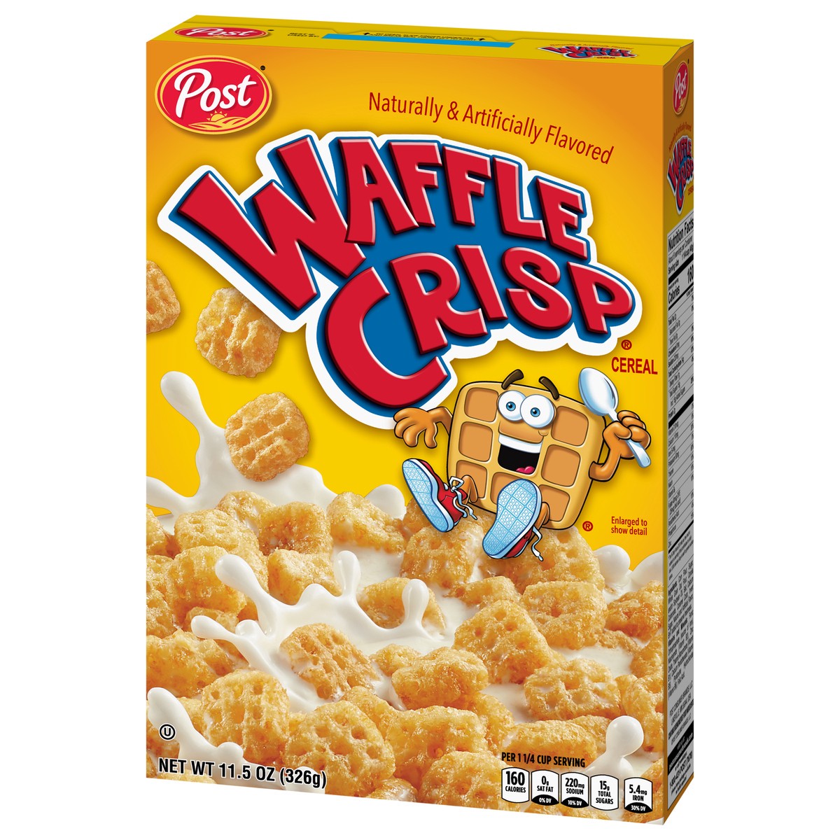 slide 2 of 9, Waffle Crisp Post Waffle Crisp Cereal, 11.5 oz