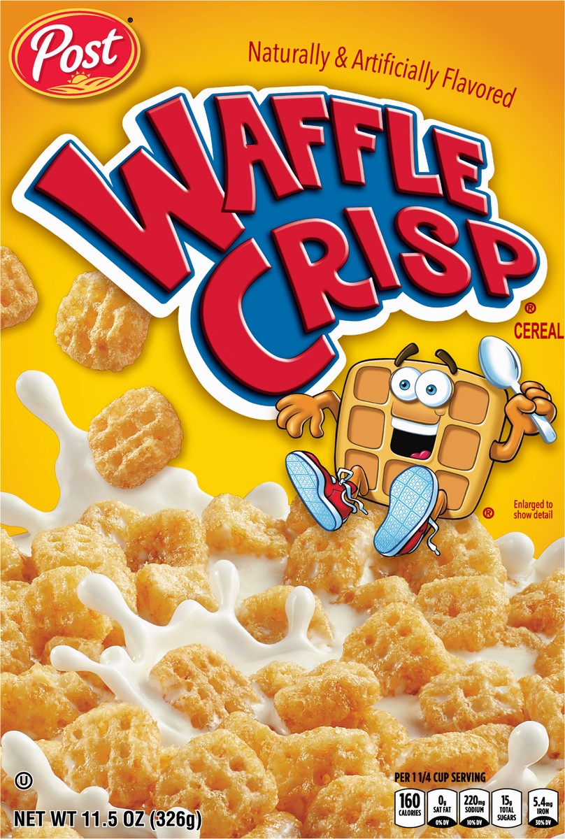 slide 4 of 9, Waffle Crisp Post Waffle Crisp Cereal, 11.5 oz