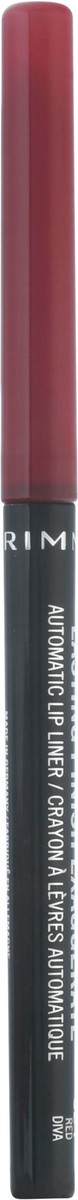 slide 2 of 12, Rimmel London Red Diva 024 Lasting Finish Exaggerate Automatic Lip Liner 0.012 oz, 1 ct