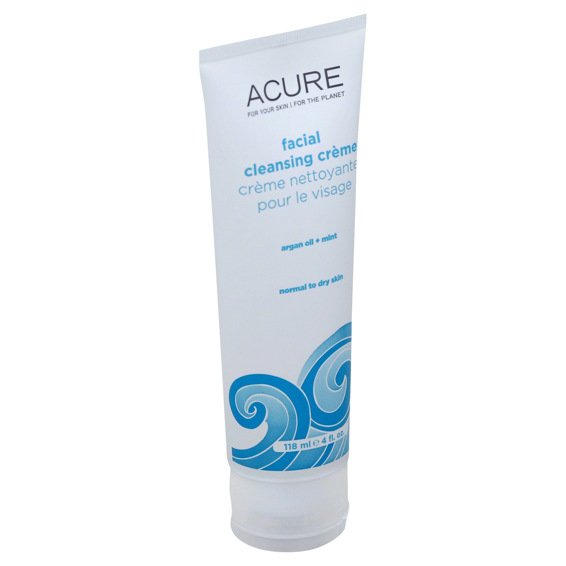slide 1 of 1, Acure Organics Radically Rejuvenating Facial Cleanser Cream, 4 oz