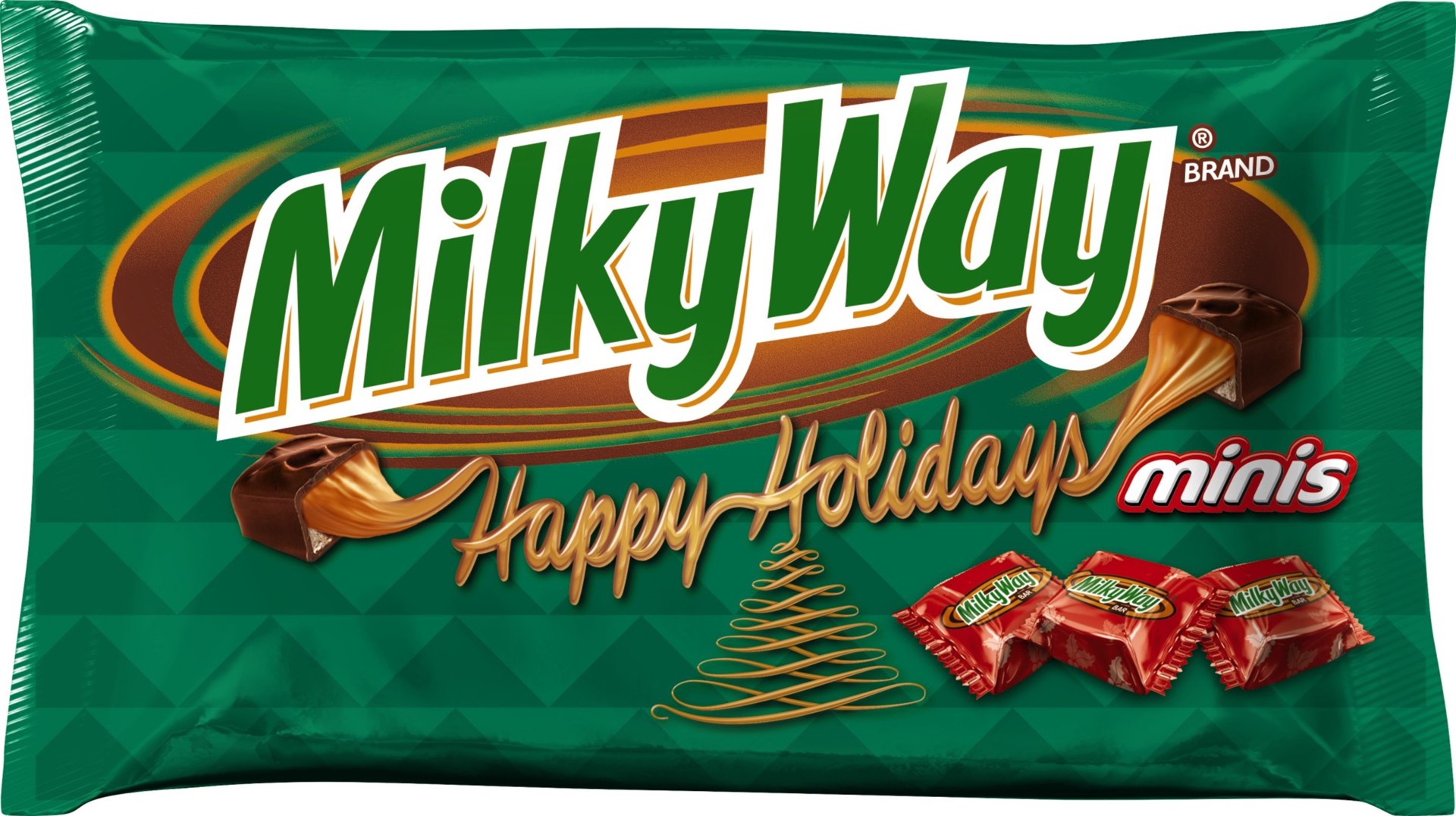 slide 1 of 6, Milky Way, Holiday Minis Chocolate Candy, 11.5 Oz, 11 oz