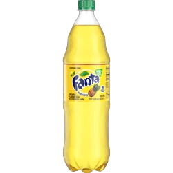 Fanta Pineapple Soda Fruit Flavored Soft Drink, 1.25 Liters