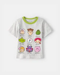 Carter's Toddler Boy Pixar Toy Story Graphic Tee - Grey 5T