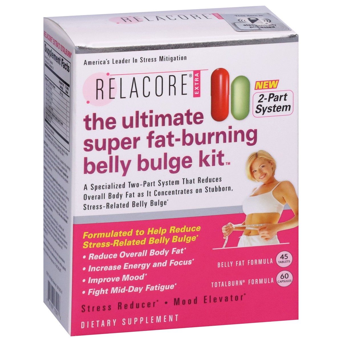 slide 8 of 12, Relacore Fat-Burning Belly Bulge Kit 1 ea, 1 ct