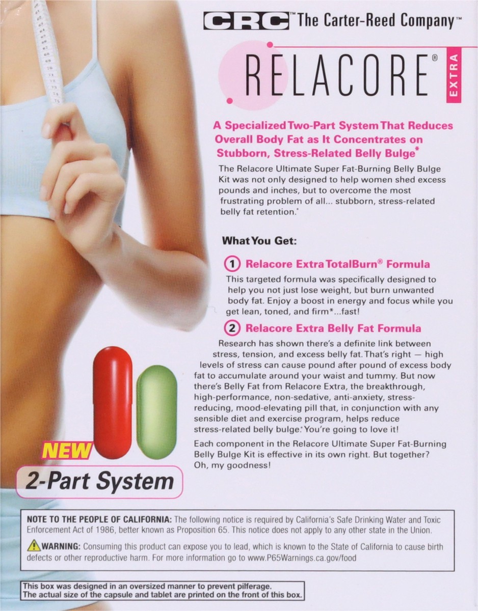 slide 3 of 12, Relacore Fat-Burning Belly Bulge Kit 1 ea, 1 ct