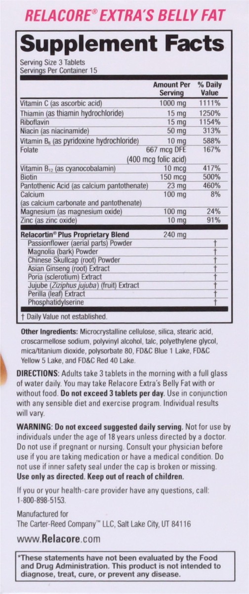 slide 12 of 12, Relacore Fat-Burning Belly Bulge Kit 1 ea, 1 ct