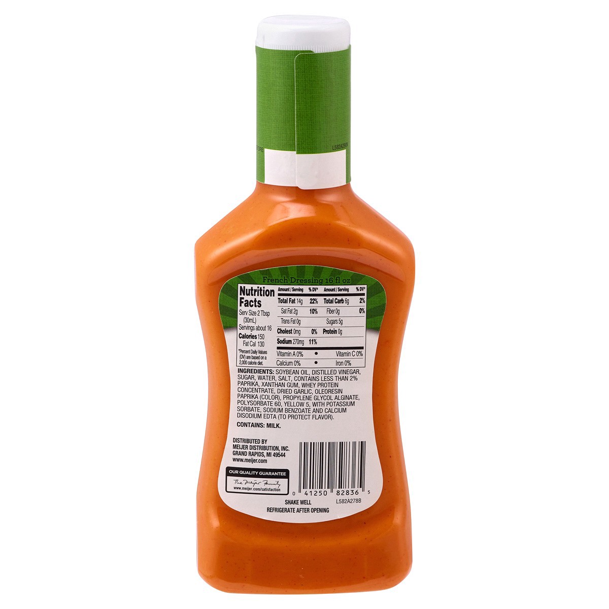 slide 5 of 5, Meijer French Dressing, 16 oz