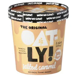 Oatly The Original Salted Caramel Non-Dairy Frozen Dessert 1 pt