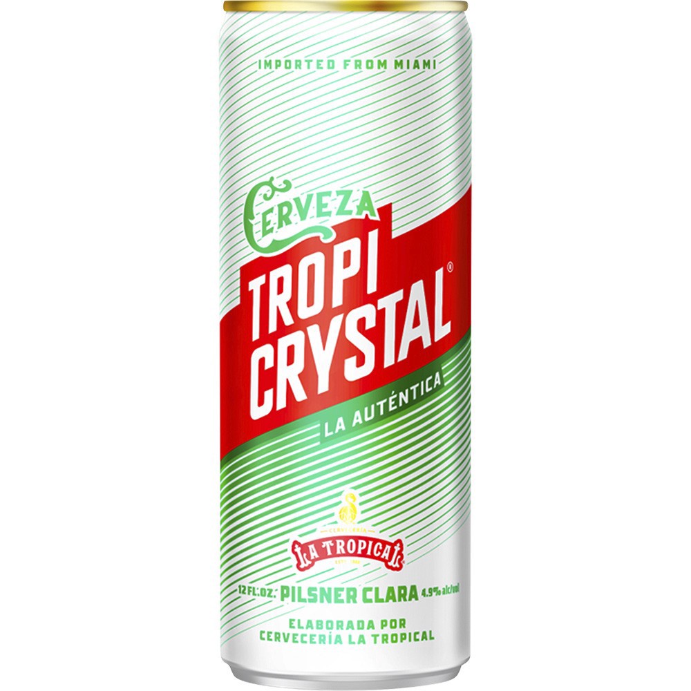 slide 1 of 1, Tropi Crystal Lager 12 Pack 12 Oz Can, 12 ct; 12 oz