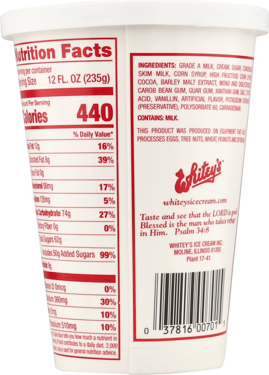 slide 15 of 15, Whitey's Chocolate Malt, 12 fl oz