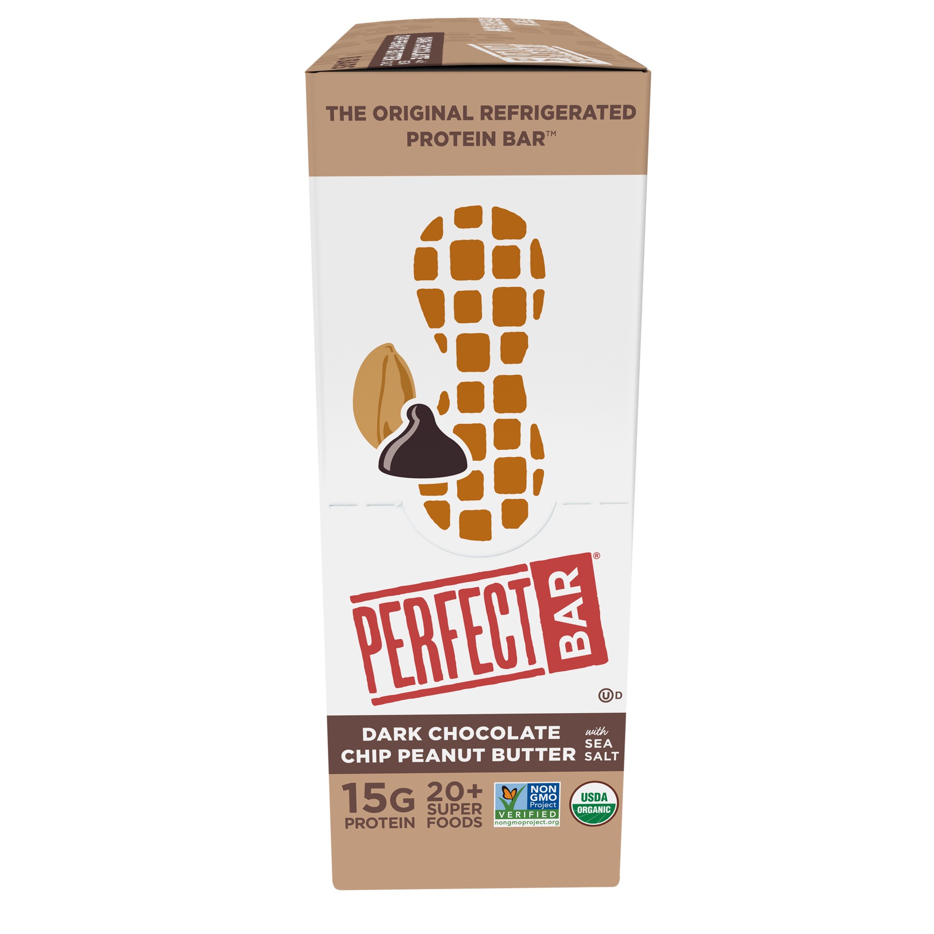 slide 1 of 9, Perfect Bar® protein bar, dark chocolate chip peanut butter, 2.3 oz