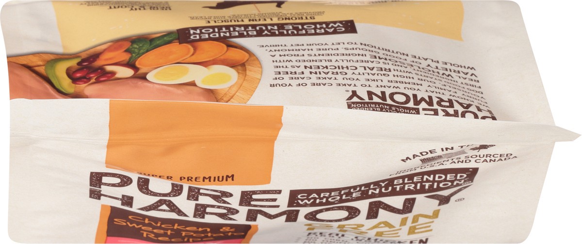 slide 12 of 15, Pure Harmony Dog Food Grain Free Chicken & Sweet Potato Recipe Puppy Dog Food, 3.75 lb