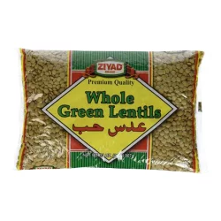 Ziyad Large Green Whole Lentils