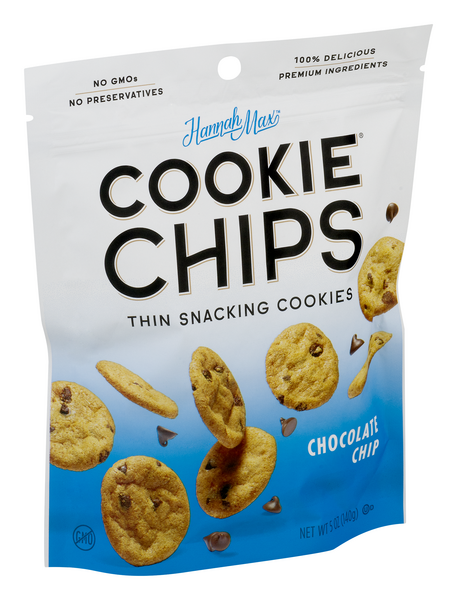 slide 1 of 1, Hannah Max Thin Snacking Cinnamon Sugar Cookie Chips, 5 oz