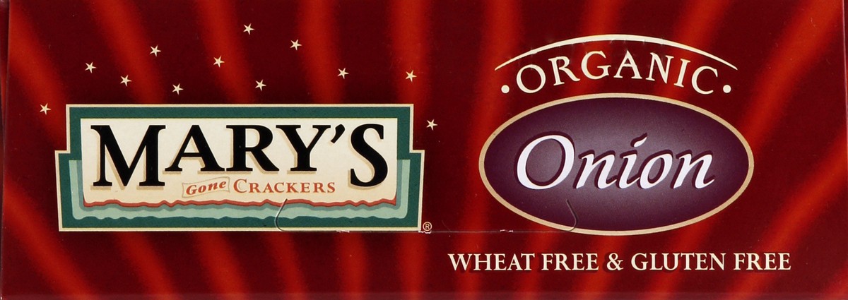 slide 3 of 4, Mary's Gone Crackers Gluten Free Onion Crackers, 6.5 oz