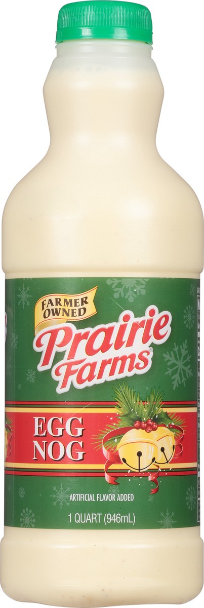 slide 9 of 14, Prairie Farms Egg Nog 1 qt, 1 qt
